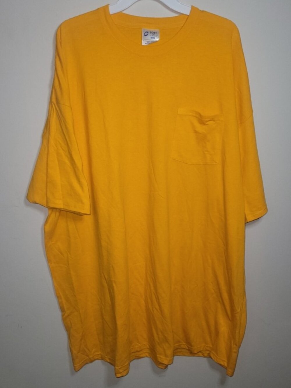 Port & Company 4XL Men's Yellow Shirt
